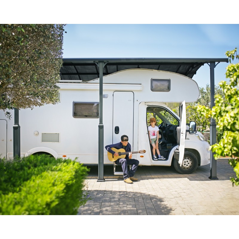 Canopia Alpine Carport pour camping-cars et bateaux en aluminium 3.6x5 m