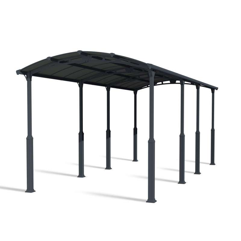 Canopia Alpine Carport pour camping-cars et bateaux en aluminium 3.6x8.6 m