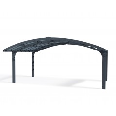 Canopia Arizona Breeze Carport doppio en aluminium 6x5 m