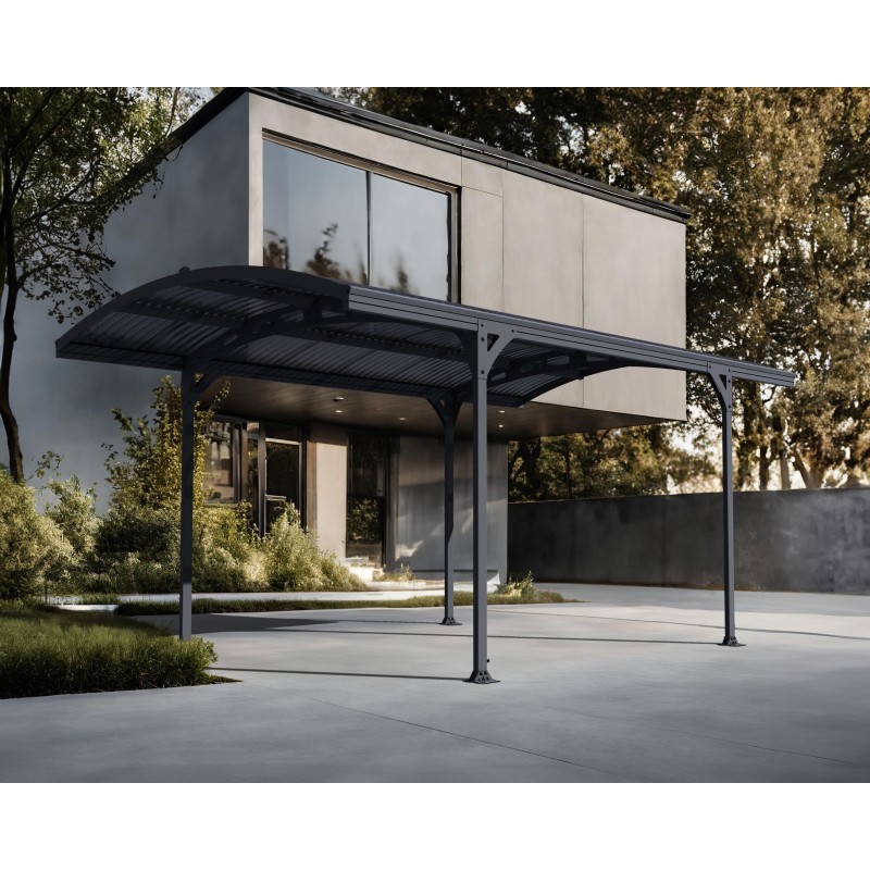 Canopia Atlas Carport in Aluminum 3 X 5 m