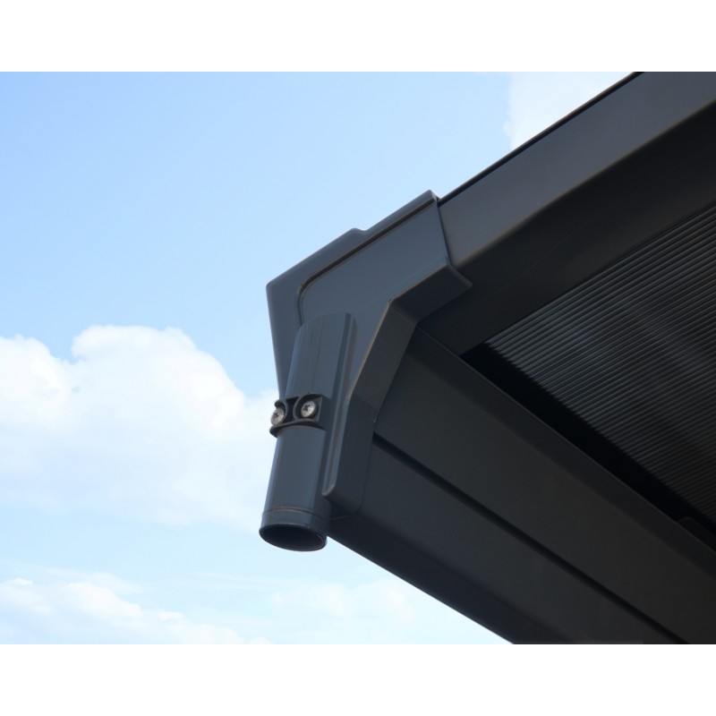 Abri de voiture Canopia Vitoria en aluminium 3 X 5 m