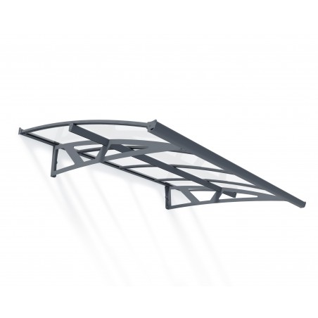Canopia Amsterdam Auvent de porte 224x140 cm Transparent