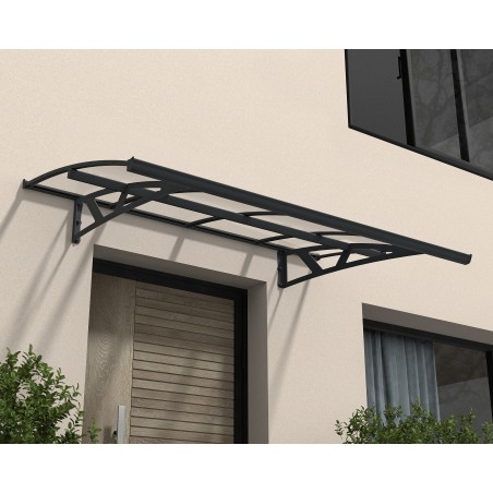 Canopia Amsterdam Auvent de porte 224x140 cm Transparent