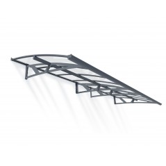 Canopia Amsterdam Auvent de porte 447x140 cm Transparent