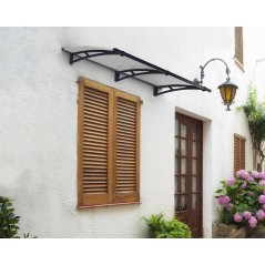 Canopia Aquila Auvent de porte 205x91 cm Transparent