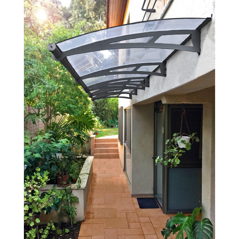 Canopia Aquila Auvent de porte 412x91 cm Transparent Canopia Aquila Auvent de porte 412x91 cm Transparent