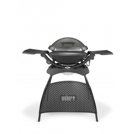 Barbecue Weber Électrique Q 2400 Gris Foncé avec Chariot Réf. 55020853