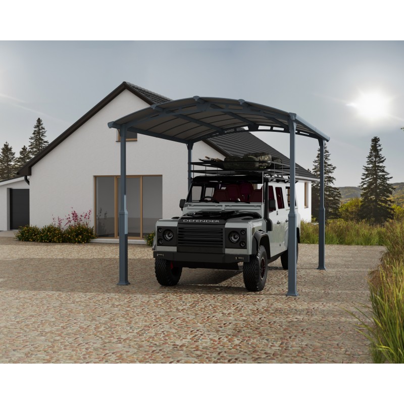 Canopia Alpine Carport pour camping-cars et bateaux en aluminium 3.6x4.4 m Canopia Alpine Carport pour camping-cars et bateaux en aluminium 3.6x4.4 m