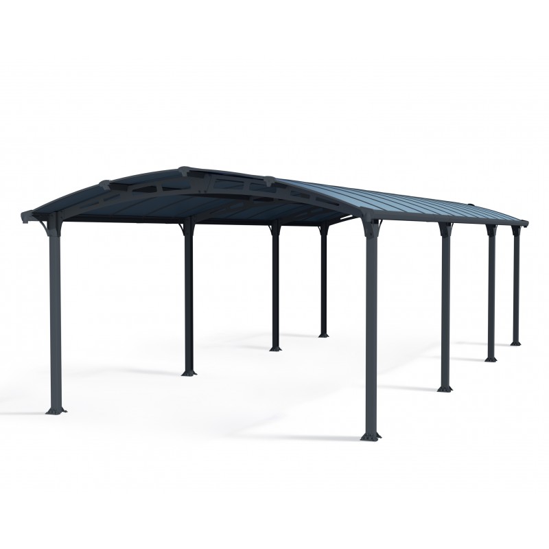 Canopia Arcadia Carport en aluminium 3.6x8.6 m