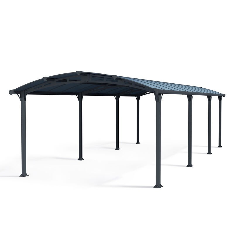 Canopia Arcadia Carport en aluminium 3.6x8.6 m