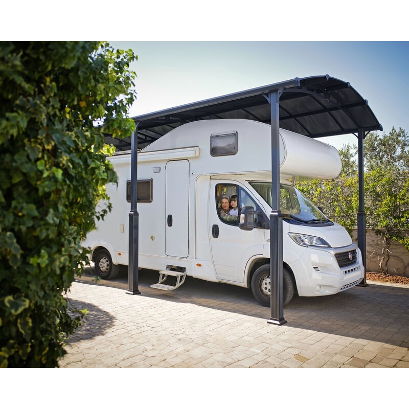 Canopia Alpine Carport pour camping-cars et bateaux en aluminium 3.6x6.5 m Canopia Alpine Carport pour camping-cars et bateaux en aluminium 3.6x6.5 m