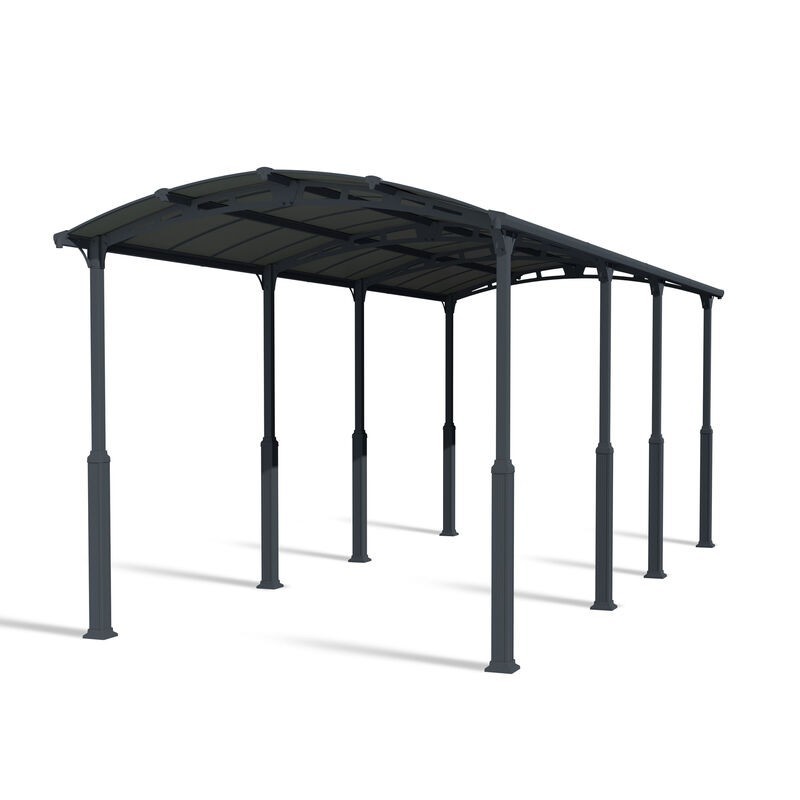 Canopia Alpine Carport pour camping-cars et bateaux en aluminium 3.6x8.6 m