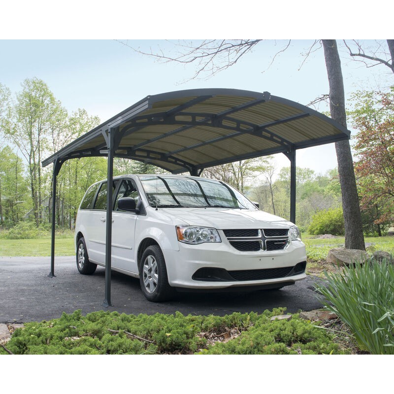 Canopia Atlas Carport in Aluminum 3 X 5 m