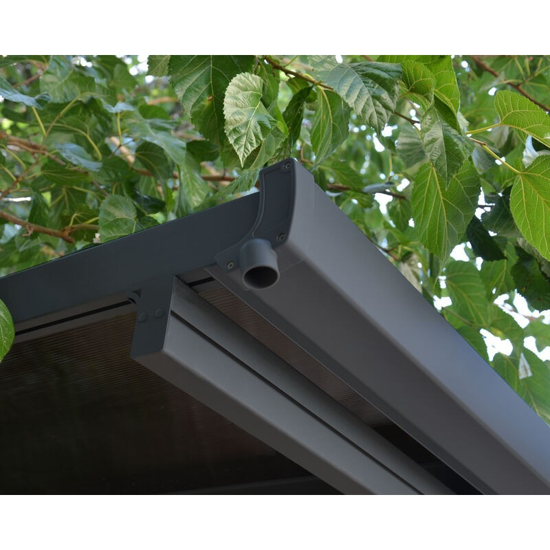 Canopia Abri de voiture Vérone en aluminium 3 X 5 m Canopia Abri de voiture Vérone en aluminium 3 X 5 m