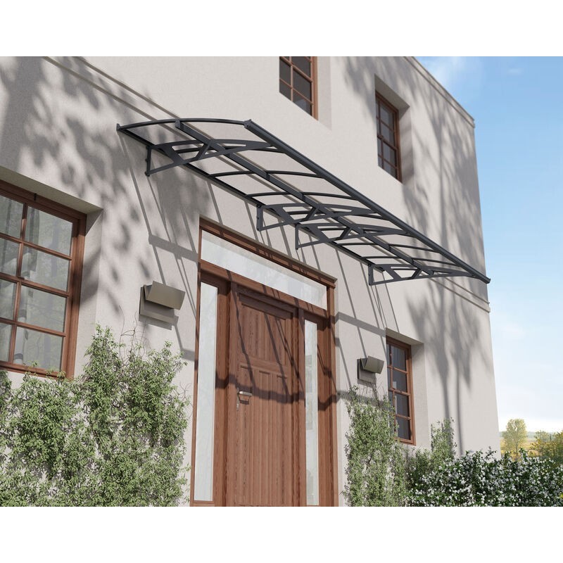 Canopia Amsterdam Auvent de porte 447x140 cm Transparent Canopia Amsterdam Auvent de porte 447x140 cm Transparent
