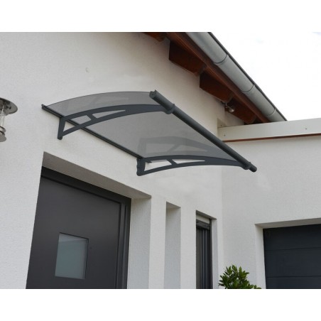 Canopia Aquila Auvent de porte 150x91 cm Gris