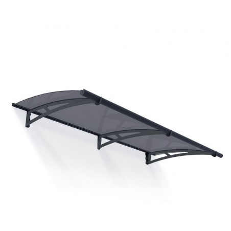 Canopia Aquila Auvent de porte 205x91 cm Gris