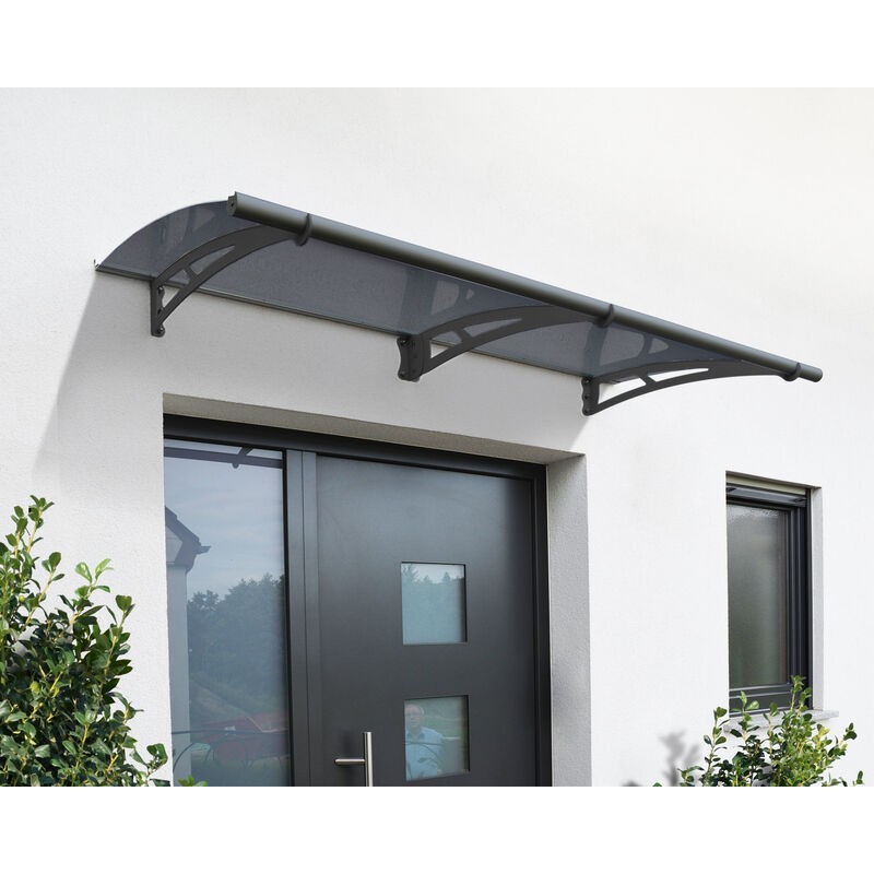Canopia Aquila Auvent de porte 205x91 cm Gris Canopia Aquila Auvent de porte 205x91 cm Gris