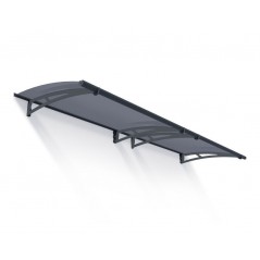 Canopia Aquila Auvent de porte 302x91 cm Gris