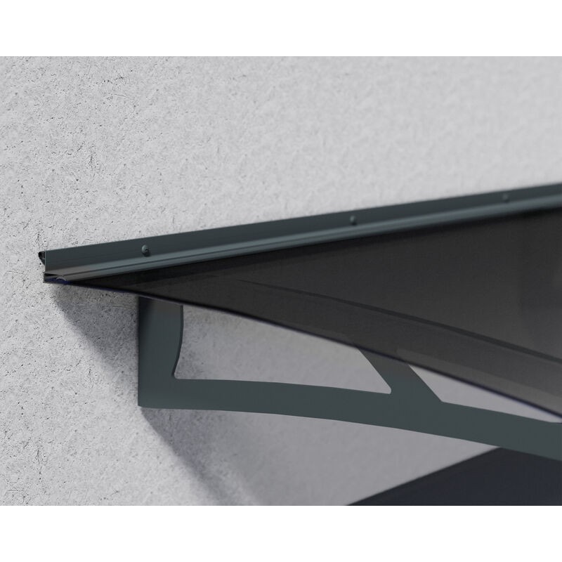 Canopia Aquila Auvent de porte 302x91 cm Gris Canopia Aquila Auvent de porte 302x91 cm Gris