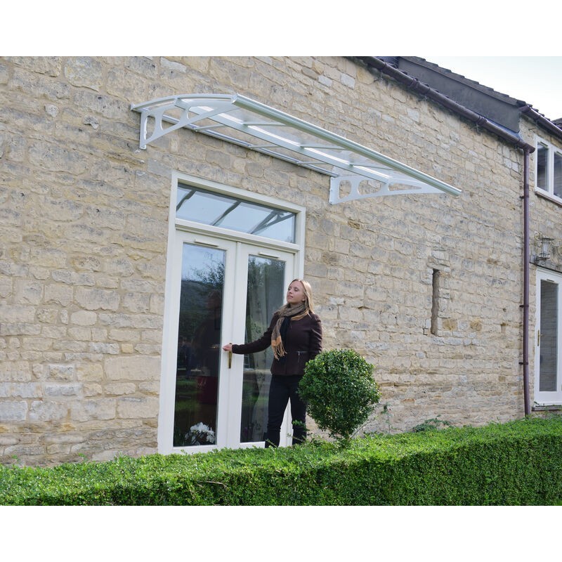 Canopia Bordeaux Auvent de porte 223x140 cm Transparent Canopia Bordeaux Auvent de porte 223x140 cm Transparent