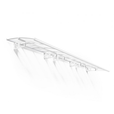 Canopia Bordeaux Auvent de porte 670x140 cm Transparent