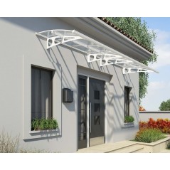 Canopia Bordeaux Auvent de porte 447x140 cm double paroi