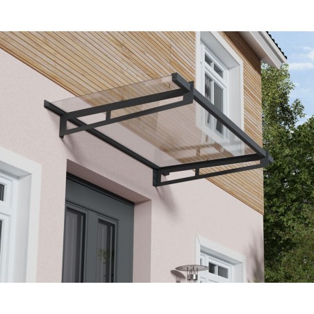 Canopia Bremen Auvent de porte 150x93 cm Transparent