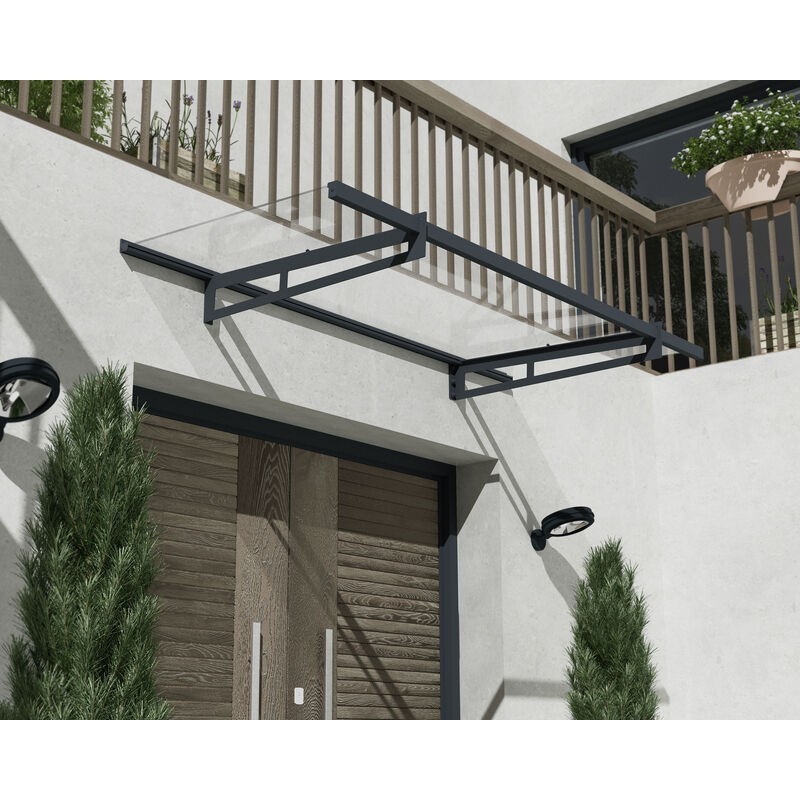 Canopia Bremen Auvent de porte 205x93 cm Transparent Canopia Bremen Auvent de porte 205x93 cm Transparent