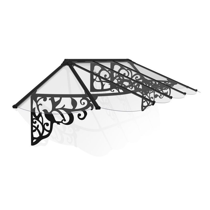 Canopia Lily Auvent de porte 319x88x70 cm Transparent Canopia Lily Auvent de porte 319x88x70 cm Transparent