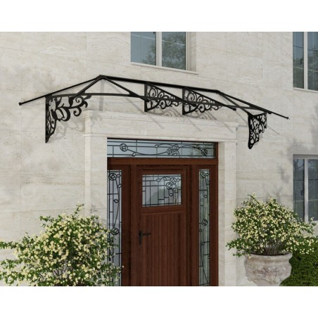 Canopia Lily Auvent de porte 319x88x70 cm Transparent