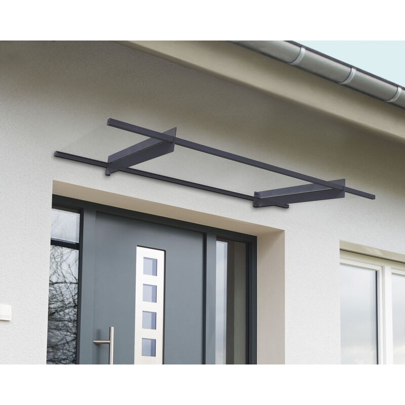 Canopia Nancy Auvent de porte 205x94 cm Transparent Canopia Nancy Auvent de porte 205x94 cm Transparent
