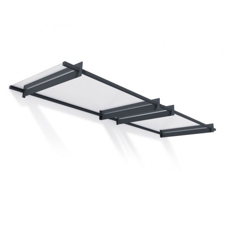 Canopia Nancy Auvent de porte 301x94 cm Transparent