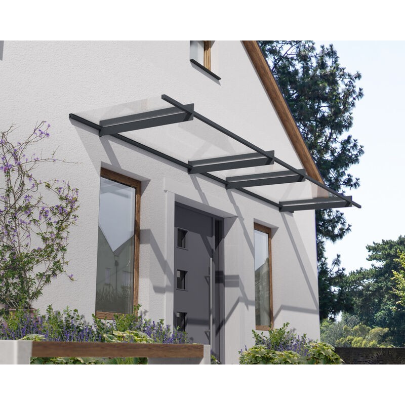 Canopia Nancy Auvent de porte 411x94 cm Transparent Canopia Nancy Auvent de porte 411x94 cm Transparent