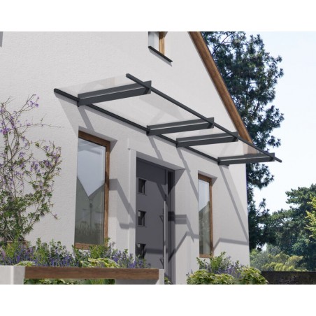 Canopia Nancy Door Awning 411x94 cm Transparent