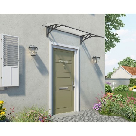 Canopia Neo Auvent de porte 135x90 cm double paroi