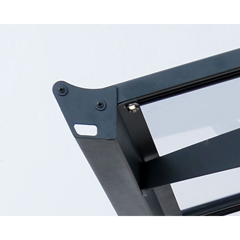 Canopia Vega Auvent de porte 200x200x252 cm Transparent Canopia Vega Auvent de porte 200x200x252 cm Transparent