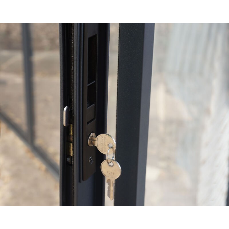 Canopia Ledro Tonnelle fermée en aluminium 3x3 m Canopia Ledro Tonnelle fermée en aluminium 3x3 m