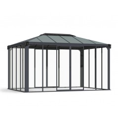 Canopia Ledro Enclosed Gazebo in Aluminium 3x4.3 m