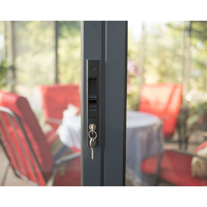 Canopia Tonnelle fermée Ledro en aluminium 3X4,3 m