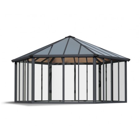 Canopia Garda Enclosed Gazebo in Aluminium 5.2x6 m