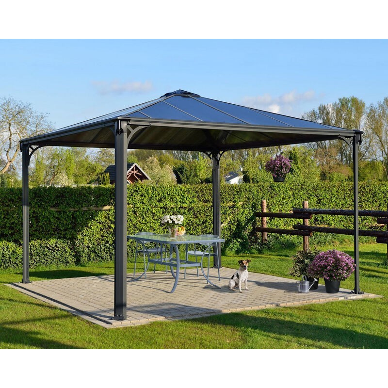Canopia Palermo Gazebo in Aluminium 3.6x3.6 m Canopia Palermo Gazebo in Aluminium 3.6x3.6 m