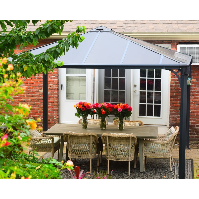 Canopia Palermo Tonnelle en aluminium 3.6x3.6 m