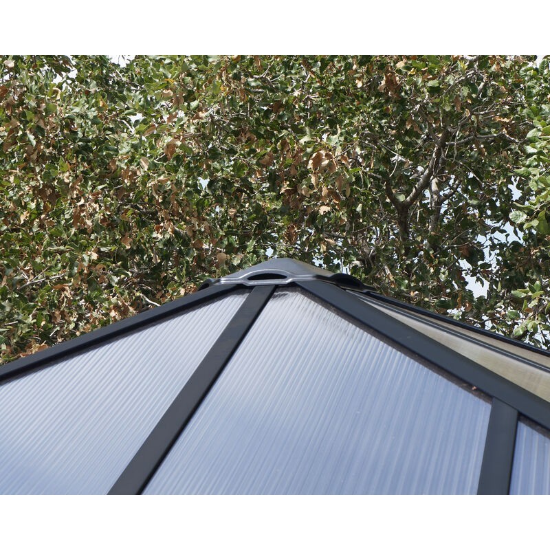 Canopia Palermo Tonnelle en aluminium 4.3x4.3 m Canopia Palermo Tonnelle en aluminium 4.3x4.3 m