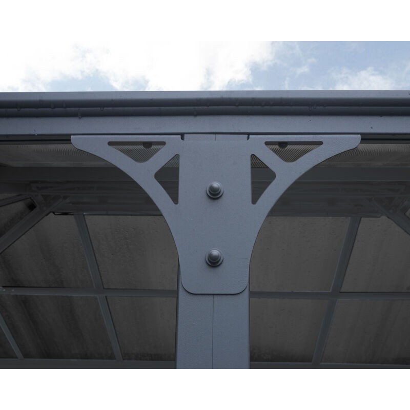 Canopia Martinique Tonnelle en aluminium 3x3.6 m Canopia Martinique Tonnelle en aluminium 3x3.6 m