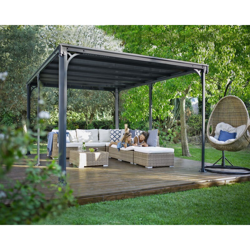 Canopia Milano Tonnelle en aluminium 3x4.3 m Canopia Milano Tonnelle en aluminium 3x4.3 m