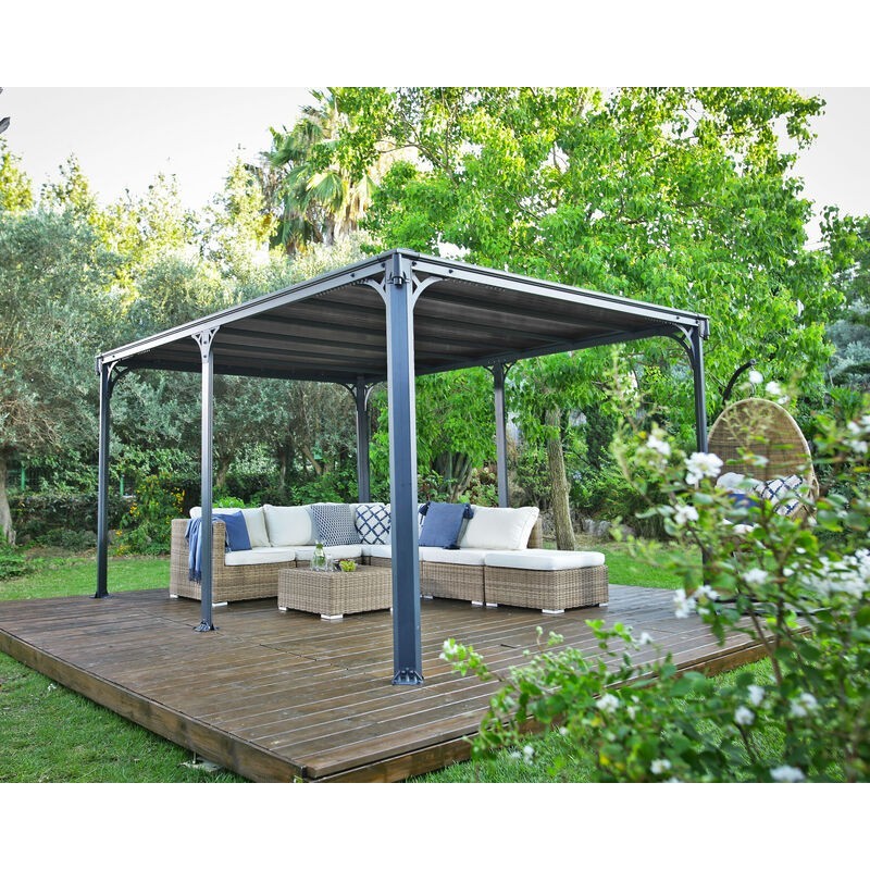Canopia Milano Tonnelle en aluminium 3x4.3 m Canopia Milano Tonnelle en aluminium 3x4.3 m