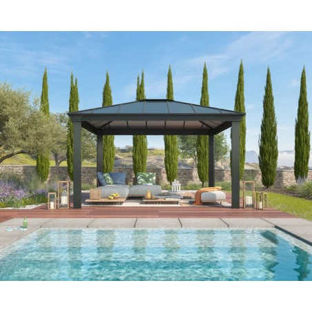 Canopia Dallas Tonnelle en aluminium 3.6x4.3 m