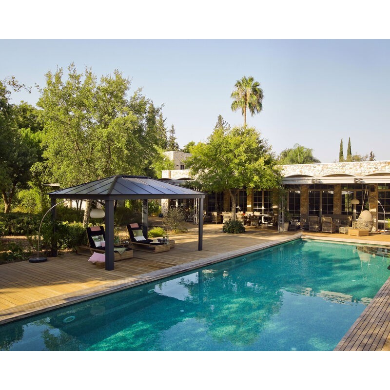 Canopia Dallas Tonnelle en aluminium 3.6x5 m Canopia Dallas Tonnelle en aluminium 3.6x5 m