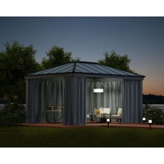 Canopia Set de rideaux pour Tonnelle Dallas 3.6x5 m